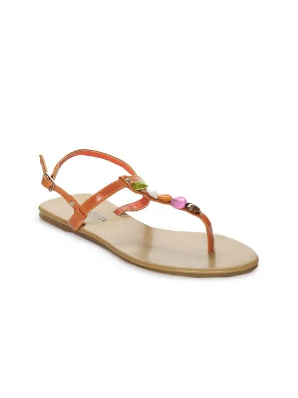 Senorita Women Orange Flats