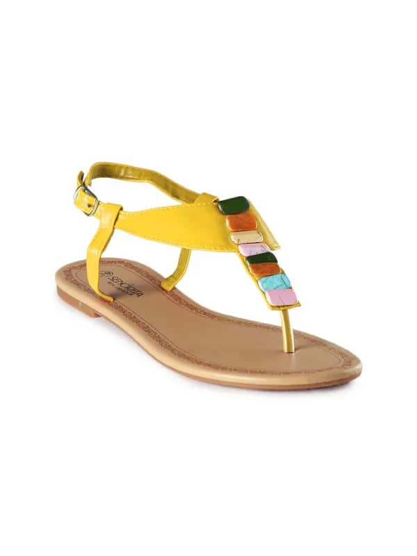 Senorita Women Yellow Flats