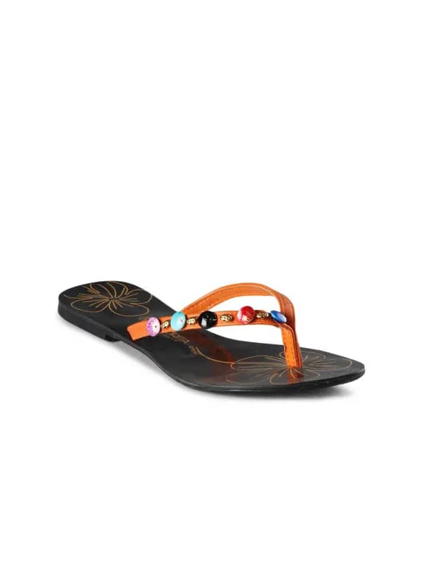 Senorita Women Orange Flats