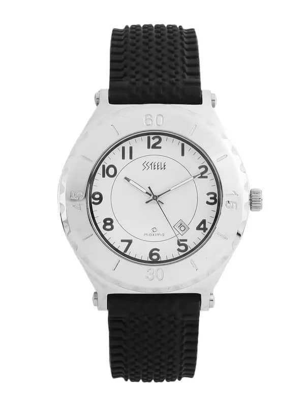 Maxima Men Steel Dial Watch