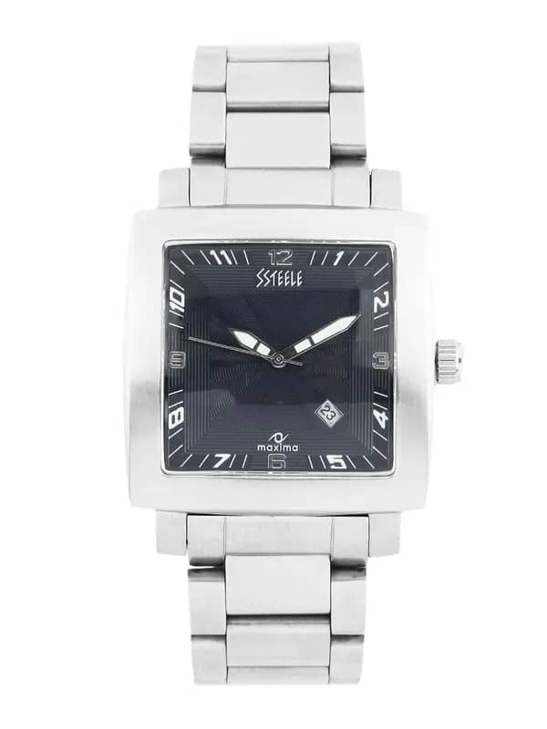 Maxima Men Blue Dial Watch