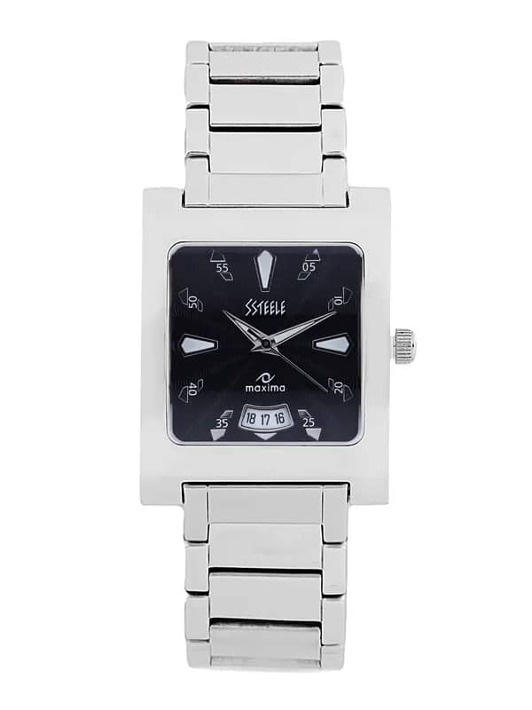 Maxima Men Blue Dial Watch