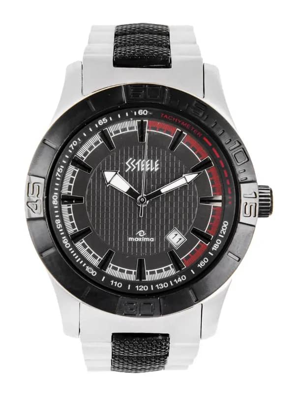 Maxima Men Grey Dial Watch