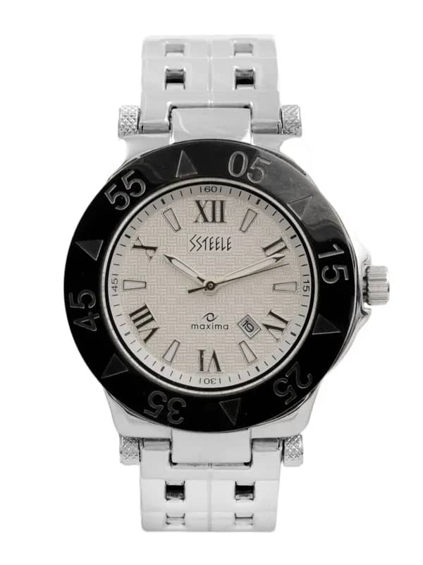 Maxima Women Steel Watch