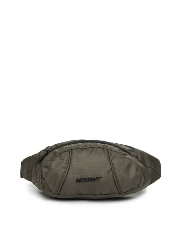 Wildcraft Unisex Olive Green Waist Pouch