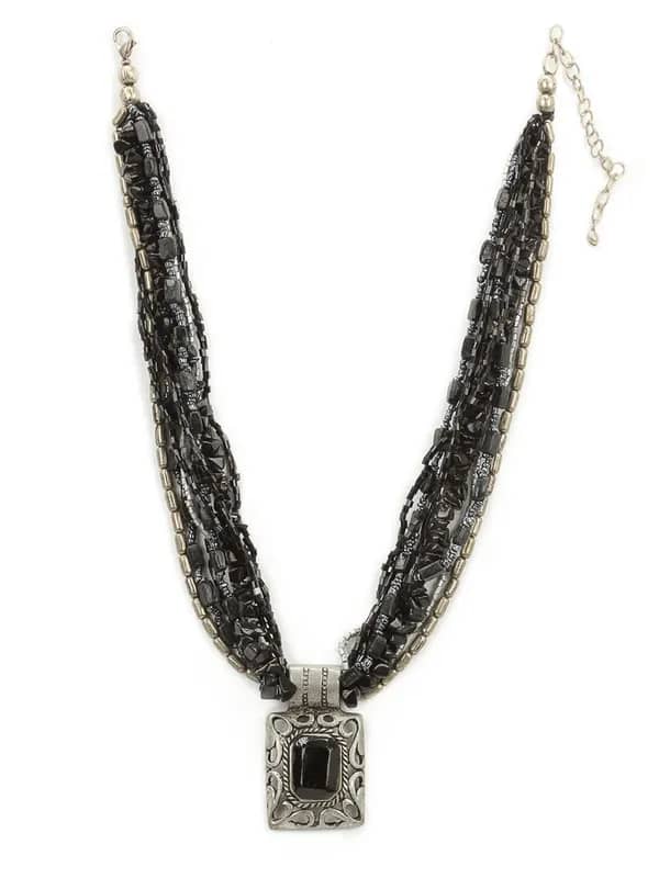 Adrika Women Black Necklace