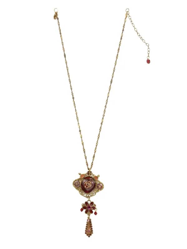 Adrika Women Golden Necklace
