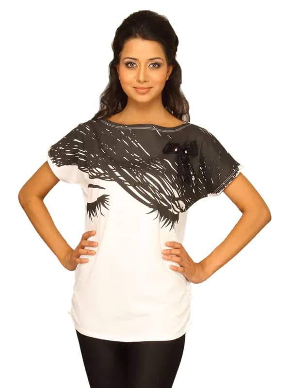 Jealous 21 Women Design White Top