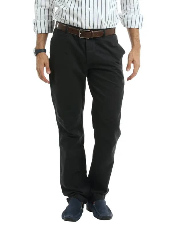 ADIDAS Men Black Trousers
