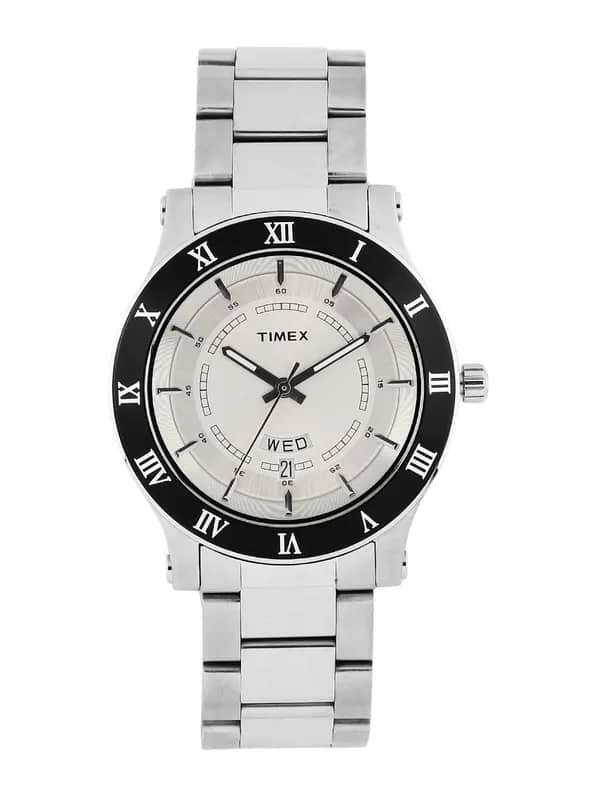 Timex Men Silver Dial Watch