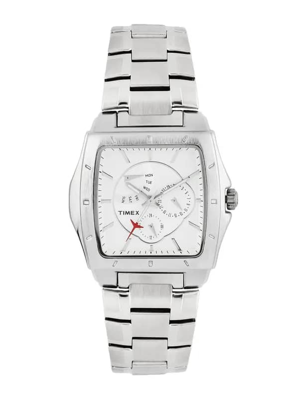 Timex Men Silver Dial Watch
