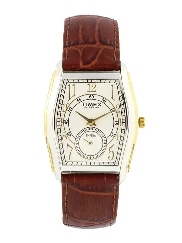 Timex Men White Dial Watch