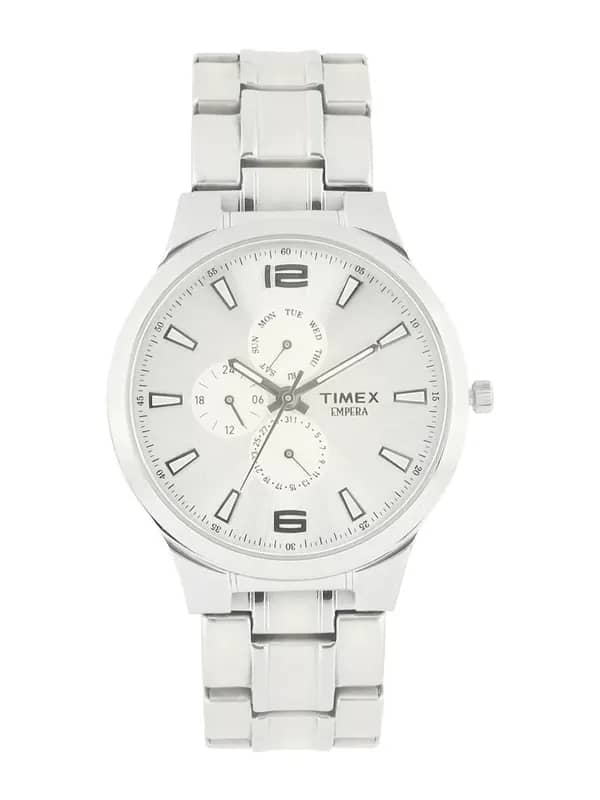 Timex Men Silver Dial Watch
