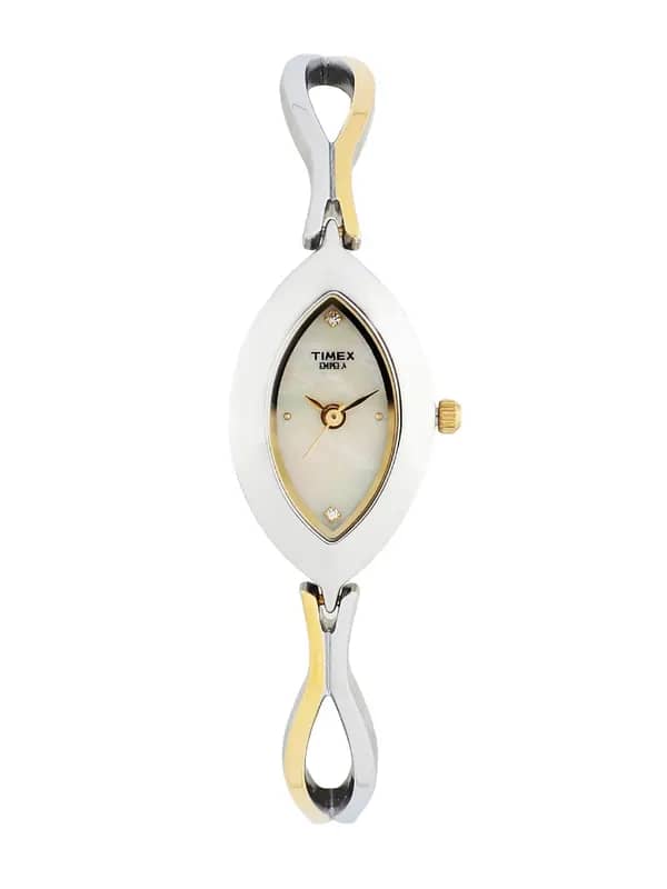 Timex Women White Dial Watch
