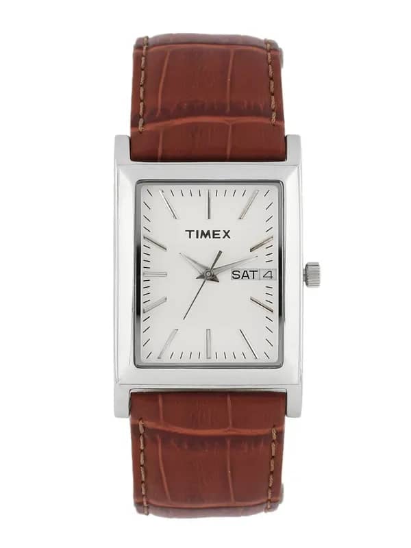 Timex Men White Dial Watch