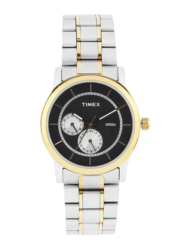 Timex Men Black Dial Chronograph Watch