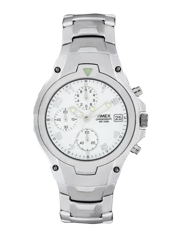 Timex Men White Dial Watch
