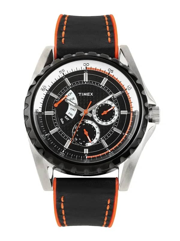 Timex Men Black Dial Watch