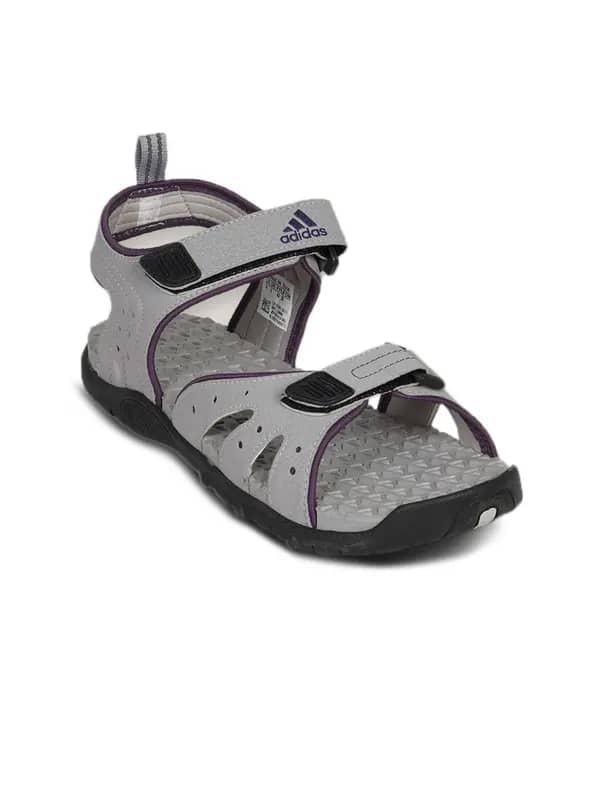 ADIDAS Women Receptor Grey Black Sandals