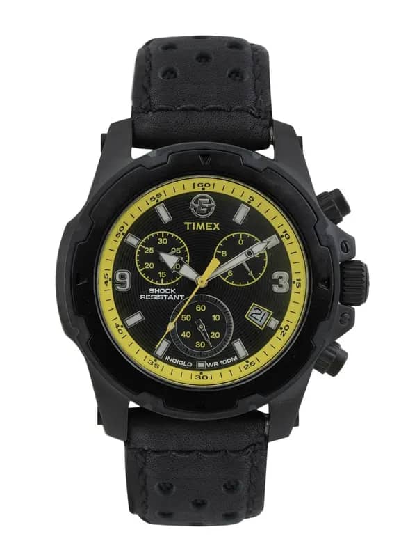 Timex Men Black Dial Watch