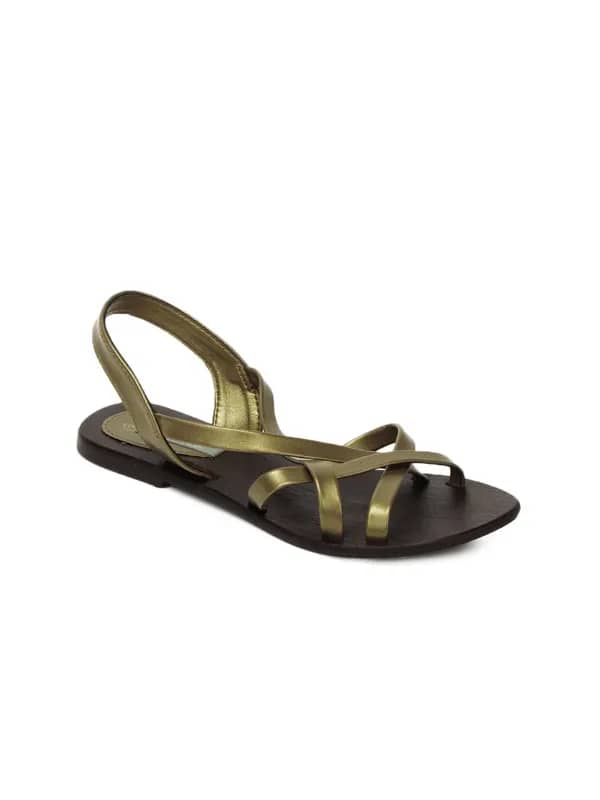 Catwalk Women Bronze Sandals