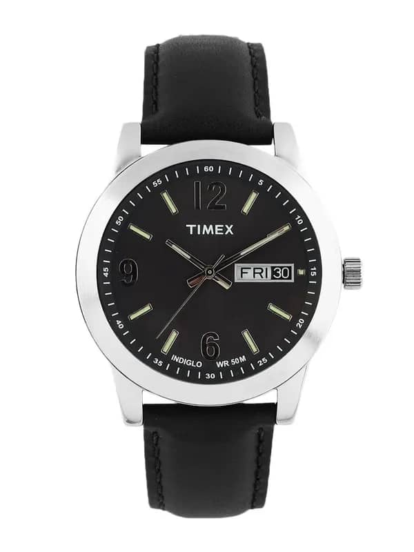 Timex Men Black Dial Watch