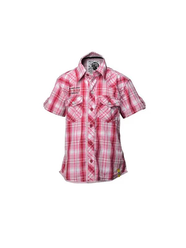 Gini and Jony Boys Pink Shirt