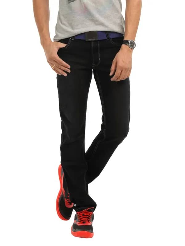 Peter England Men Black Jeans