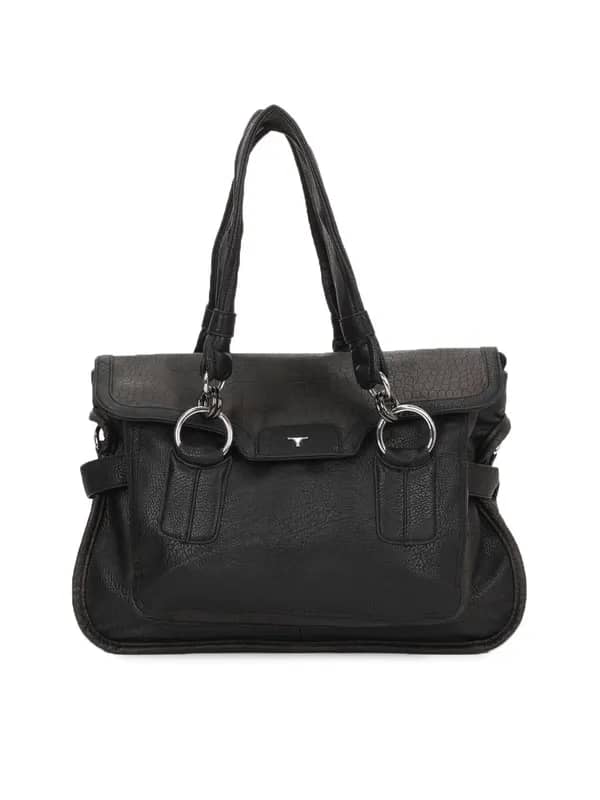 Bulchee Women Black Handbag