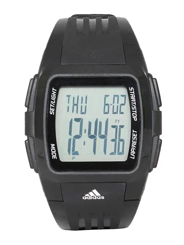 ADIDAS Unisex Digital Duramo Black Watch