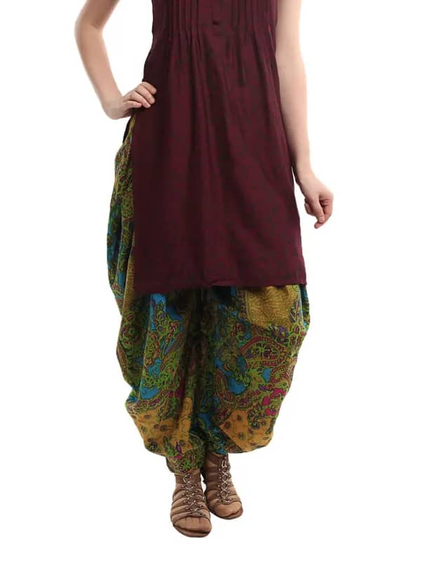 Shree Women Green Jodhpuri Salwar