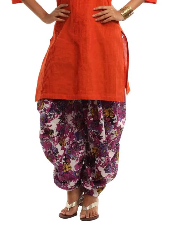 Shree Women Purple & Magenta Jodhpuri Salwar
