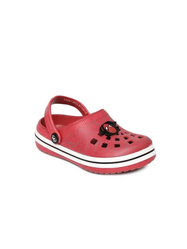 Marvel Boys Red Spiderman Clogs