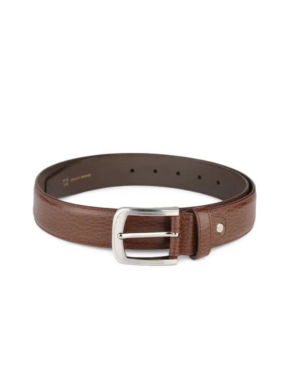 Peter England Men Tan Belt