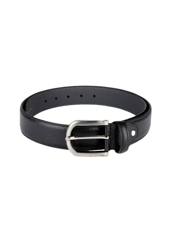 Peter England Men Black Belt