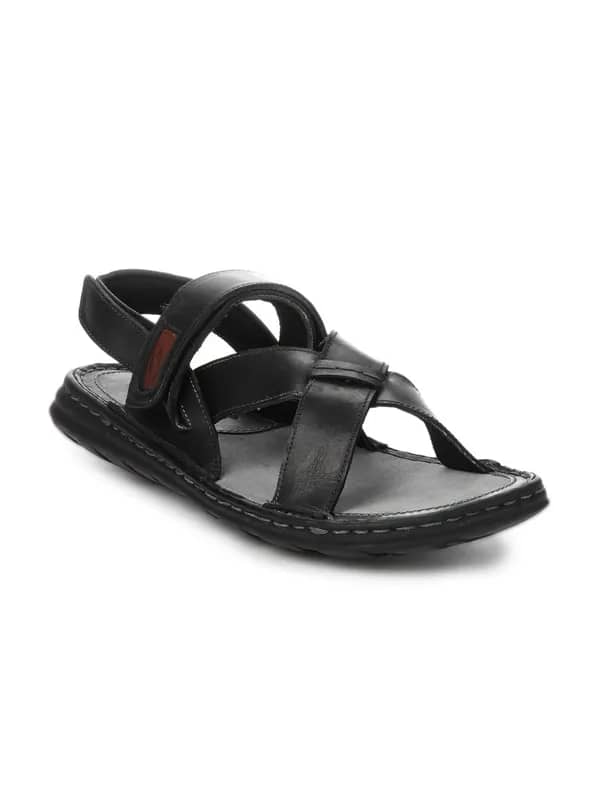 Ganuchi Men Black Sandals