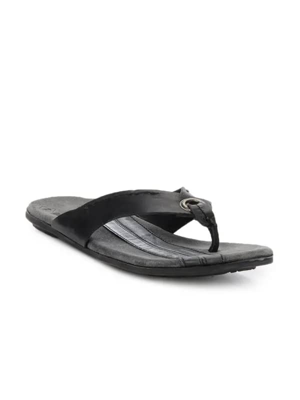 Ganuchi Men Black Sandals