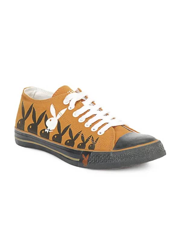 Playboy Men Orange Casual Shoes