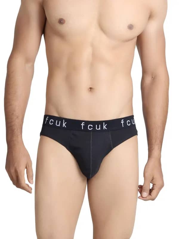 FCUK Underwear Men Black Brief