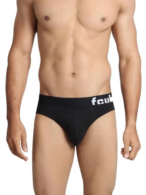 FCUK Underwear Men Black Brief