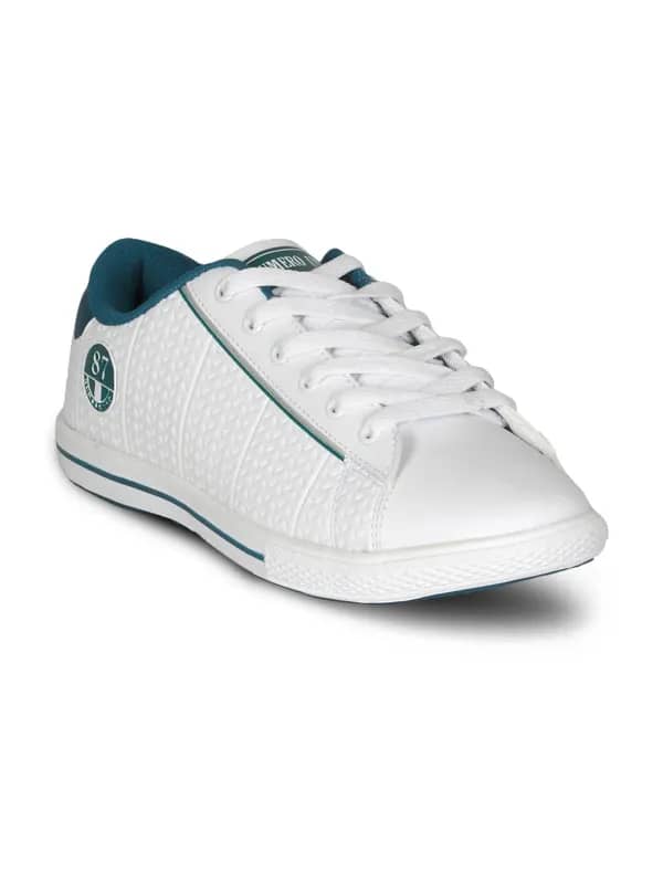 Numero Uno Men's Greenbay Whte Green Shoe