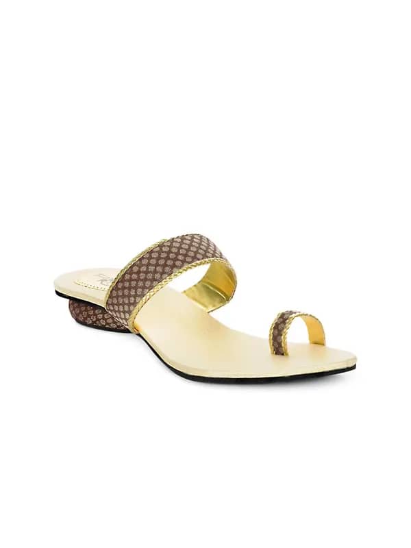Portia Women Copper-Toned & Brown Sandals