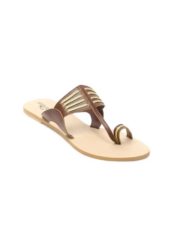 Portia Women Brown Flats