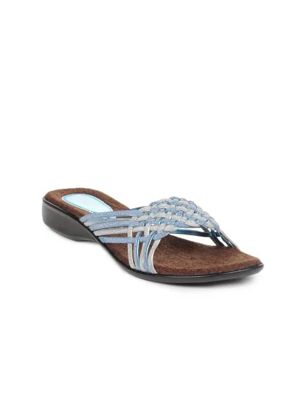 Portia Women Blue Flats