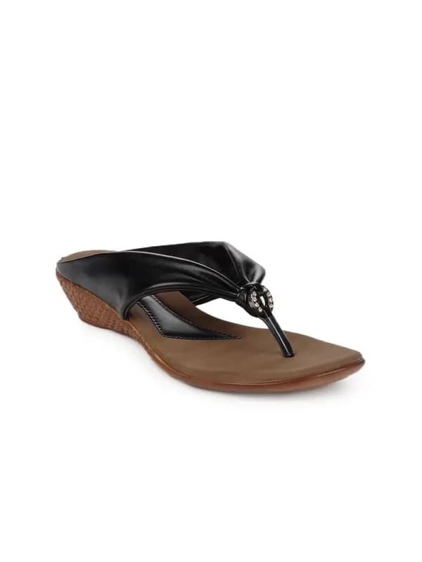 Portia Women Black Wedges
