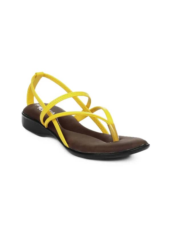 Portia Women Yellow Flats