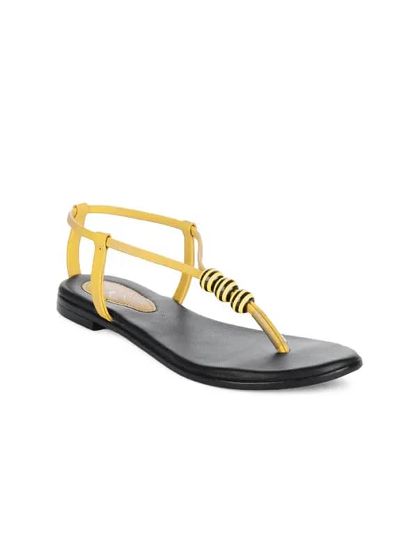 Portia Women Yellow Flats