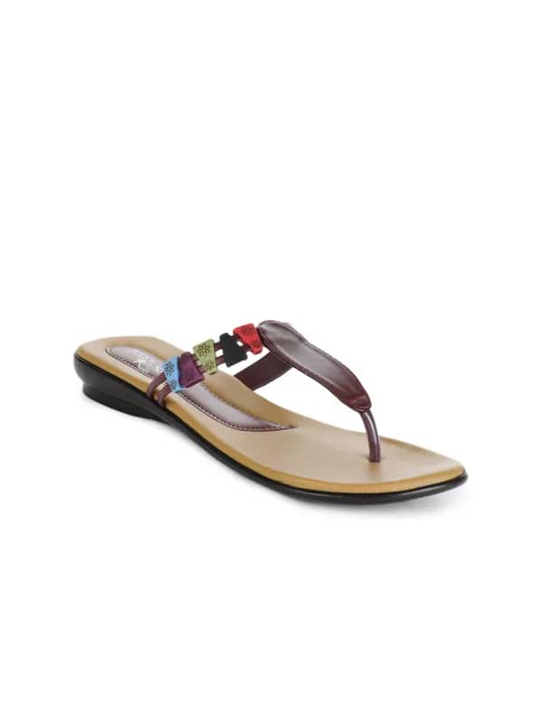 Portia Women Maroon Flats