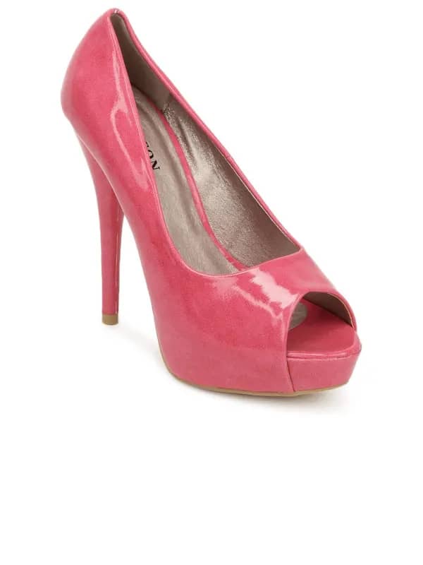 Carlton London Women Pink Peep Toes