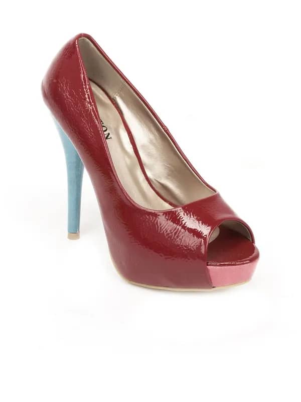 Carlton London Women Red Peep Toes